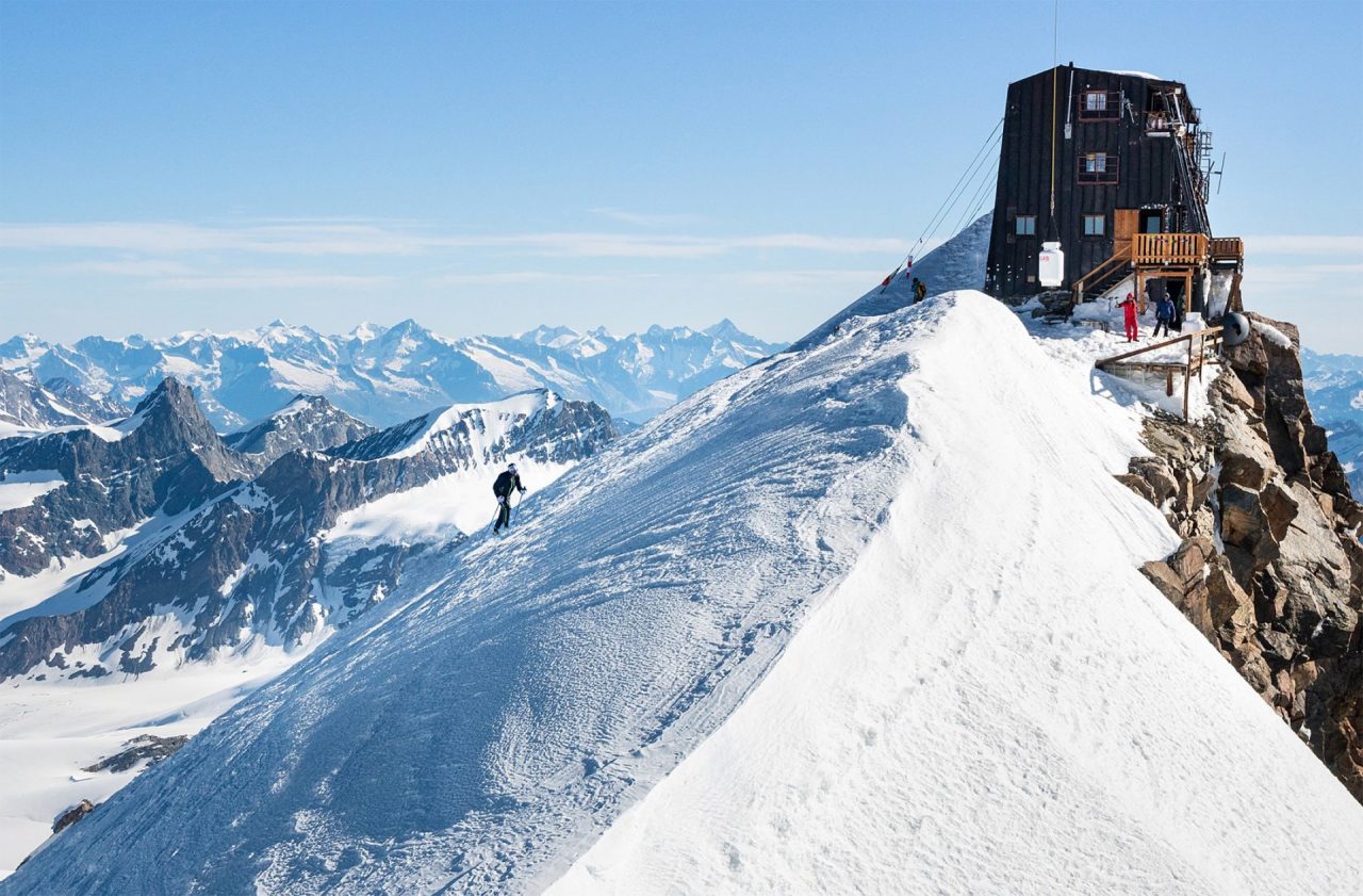 De Gasperi fa l’impresa, record di ascesa e discesa al Monte Rosa. LE FOTO