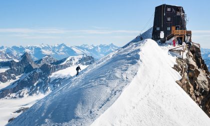 De Gasperi fa l'impresa, record di ascesa e discesa al Monte Rosa. LE FOTO