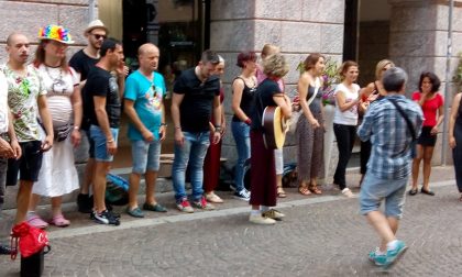 Coristi bergamaschi "scaldano" Lecco