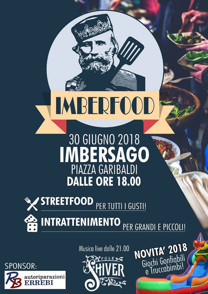 Torna il 30 giugno lo Street Food a Imbersago