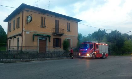 Incendio allo storico pub di Montevecchia FOTO