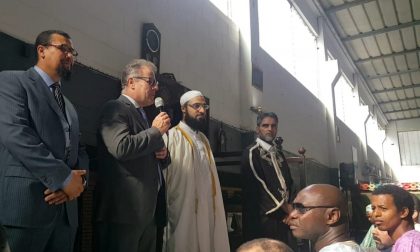 Il sindaco Brivio al Centro Isalmico per la fine del Ramadan FOTO