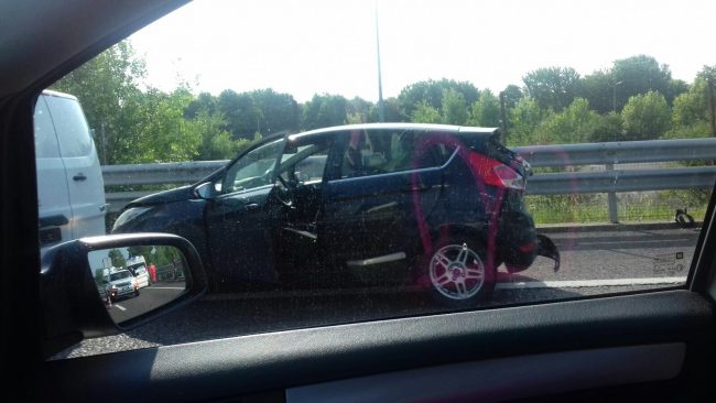 Incidente in tangenziale, traffico congestionato verso Merate