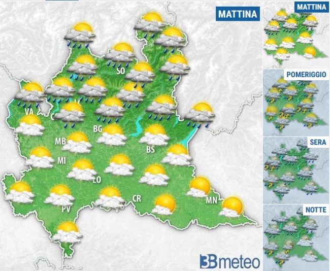 Dopo l’anticipo di estate torna il maltempo nel Lecchese