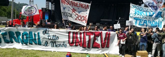 Manifestazione antirazzista con i centri sociali, Pontida blindata