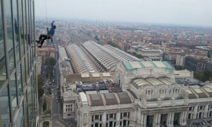 Nuova impresa dei Ragni di Lecco sul Pirellone