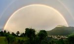 Meraviglia: arcobaleno sul Lecchese FOTO E VIDEO