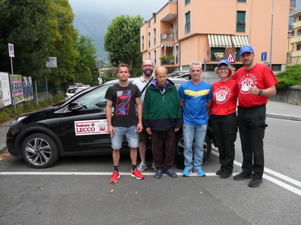 City Angels Lecco, gli angeli senza ali, riportano a casa un tedesco
