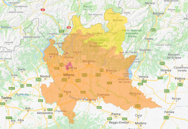 Continua a peggiorare la qualità dell’aria nel Lecchese: I DATI COMUNE PER COMUNE