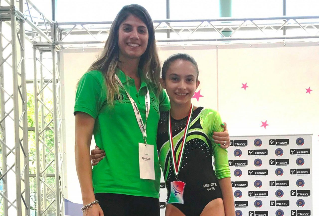 As Merate Gym in festa, Giulia Stetco campionessa italiana