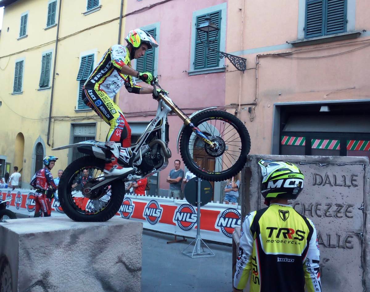 Italiano trial a Marradi Petrella penalizzato. FOTO