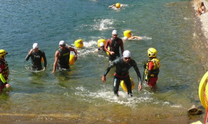 Traversata del Lario, bis di Ambroggio e Viganò. FOTO E VIDEO