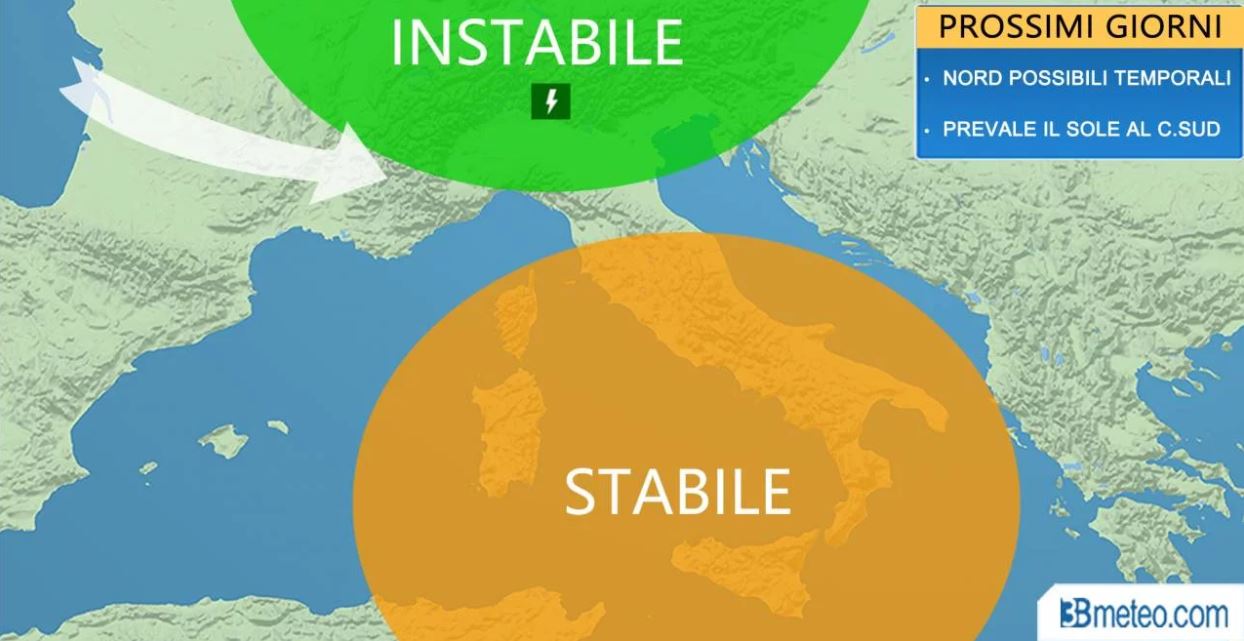 Temporali in agguato e da venerdì nuova ondata di caldo PREVISIONI METEO