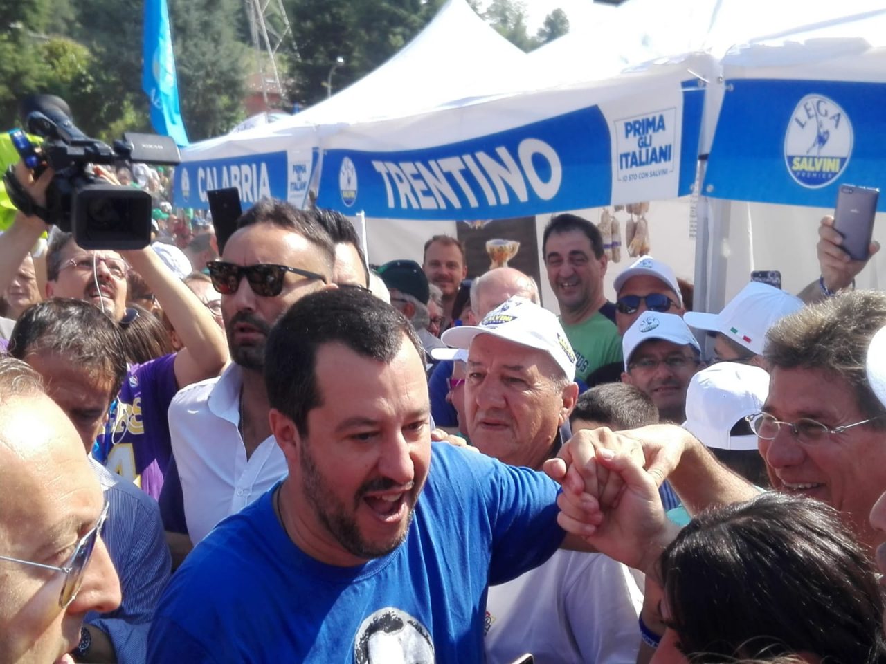 Matteo Salvini: “Più insulti io in un mese che altri ministri in una vita” VIDEO