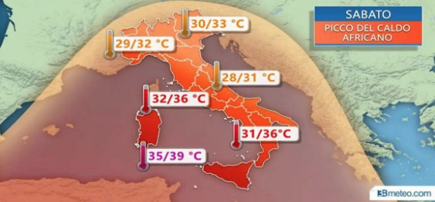Weekend tra sole e acquazzoni al Nord PREVISIONI METEO