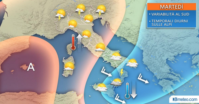 Come sarà il tempo a fine luglio? Ecco le previsioni