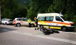 Incidente stradale a Civate: scontro auto moto, coinvolte tre persone FOTO e VIDEO