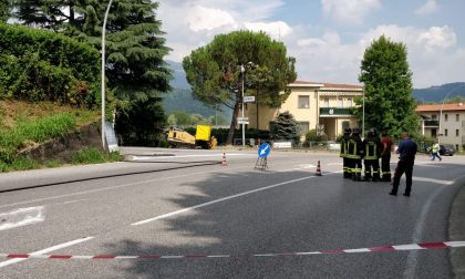 Fuga di gas strade chiuse lunedì 23 luglio a Brivio