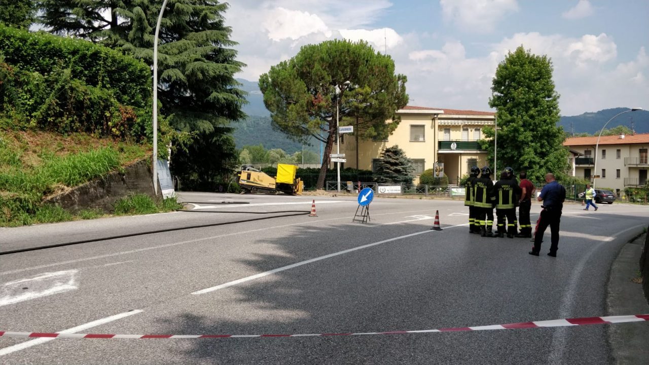 Fuga di gas, strade riaperte dalle 18