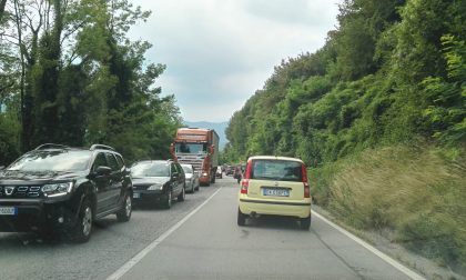 Traffico paralizzato, venerdì nero in Val San Martino