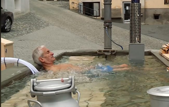 Il fontanile diventa oasi di benessere VIDEO