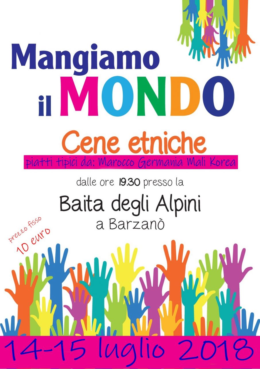Mangiamo il Mondo, cibi e culture dai Paesi stranieri