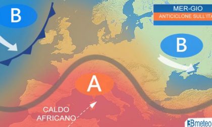 Sole e caldo ovunque per l’alta pressione africana PREVISIONI METEO