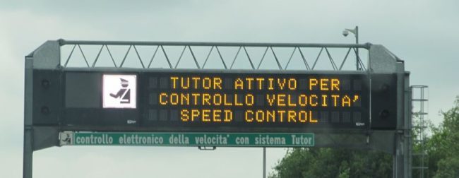 Esodo estivo al via… con i nuovi Tutor in autostrada – ECCO DOVE