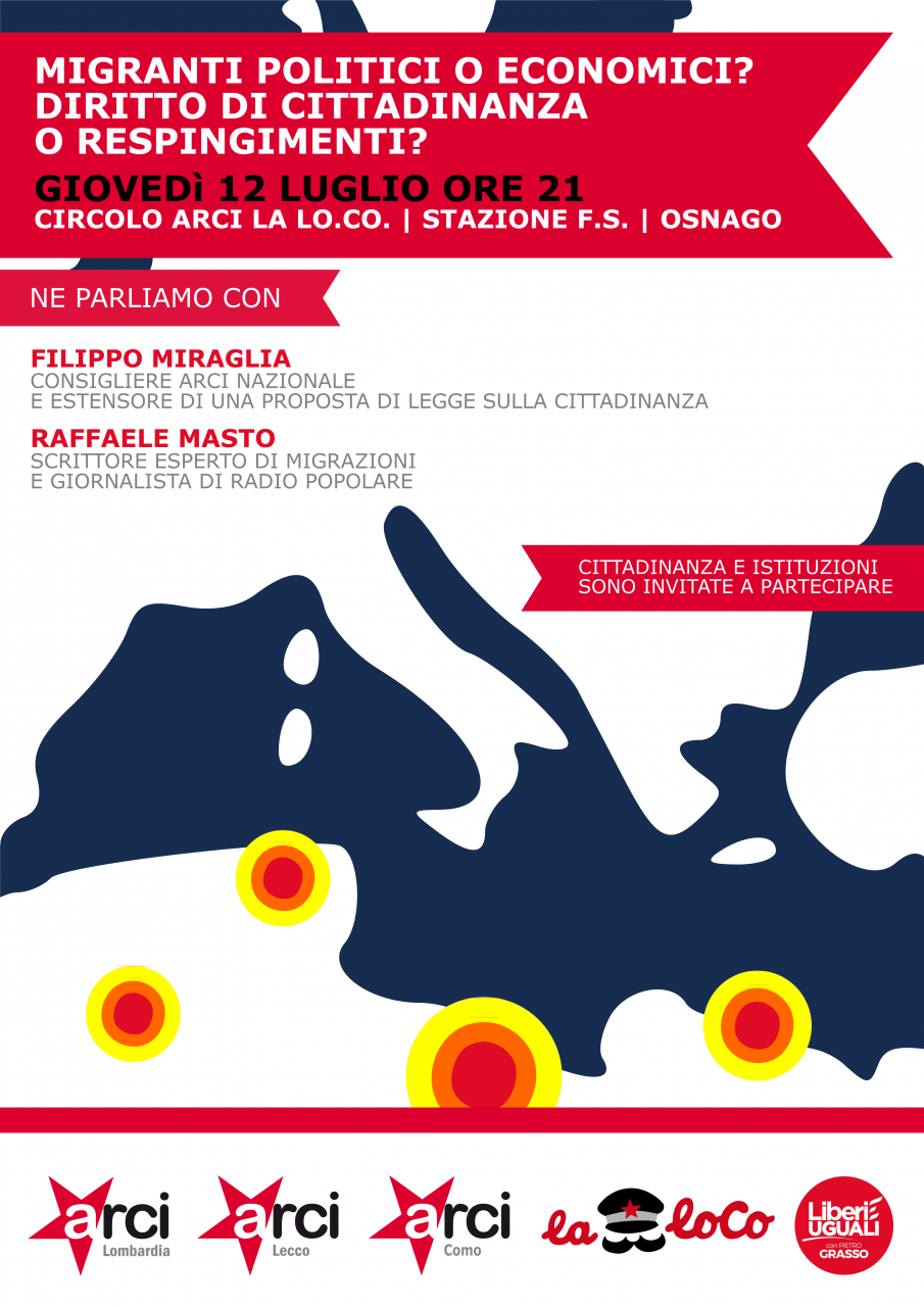 Discussione sul tema migranti a Osnago