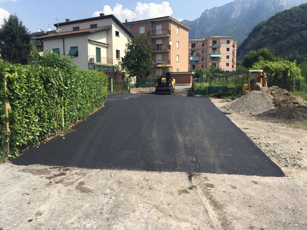 Al via i lavori in via Masaccio FOTO