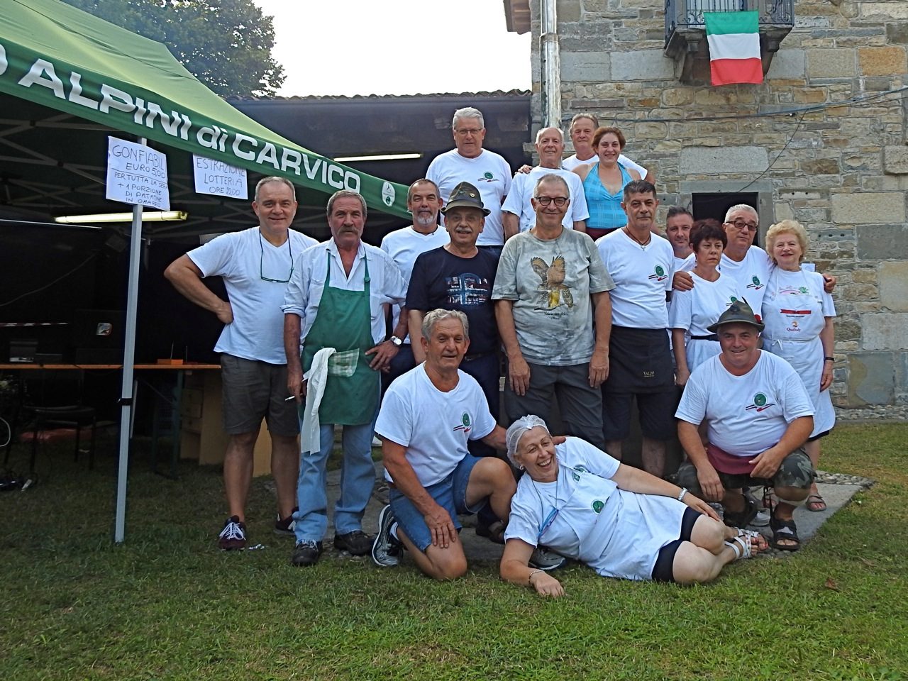 Cena sotto le stelle nel parco Serraglio TUTTE LE FOTO