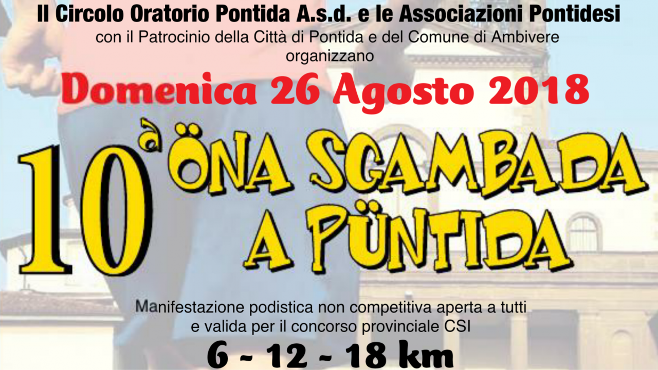 Ona Sgambada dal Monte Canto alla Riviera