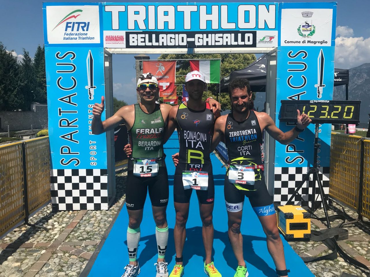 Bonacina vince il Triathlon Hard Sprint Bellagio-Ghisallo. VIDEO
