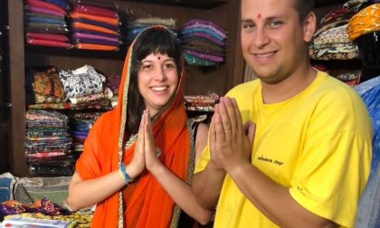 Il duo Gemma di Oggiono in viaggio di nozze in India FOTO