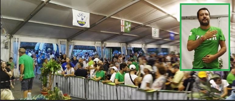 Salvini da Pontida promette: “Genova non resterà una strage impunita” FOTO E VIDEO