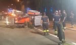 Incidente Bosisio in codice rosso: si ribalta un trattore FOTO