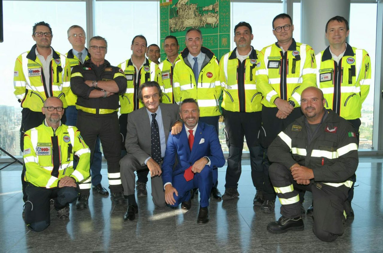 Crollo del ponte Morandi: Regione Lombardia ringrazia sanitari e pompieri lombardi FOTO