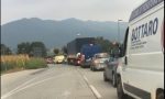 Traffico intenso e code anche stamattina dopo la chiusura del Ponte di Paderno LA SITUAZIONE