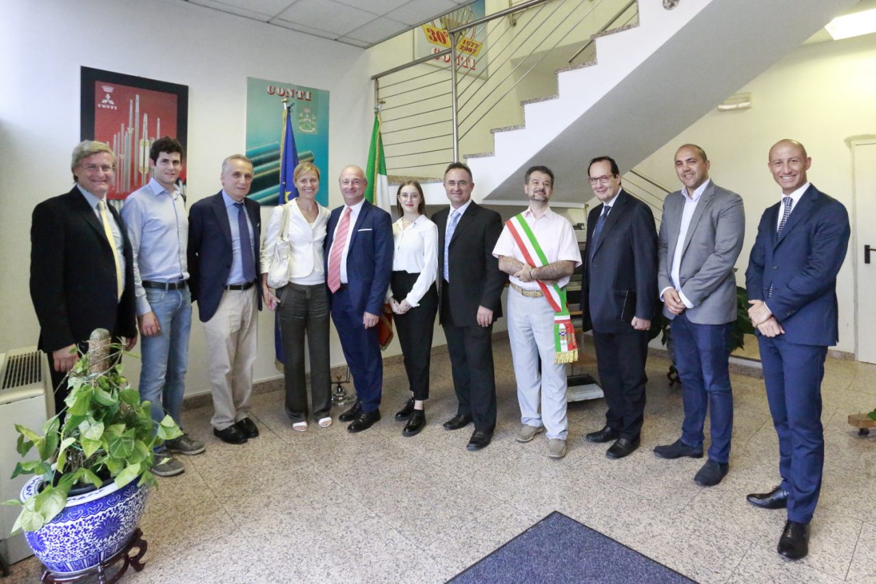 Esponenti del Pd in visita alle aziende brianzole FOTO