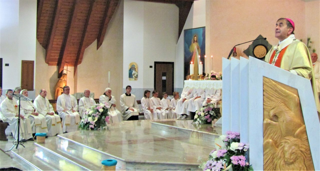 L’arcivescovo di Milano a Novate per il 25esimo della chiesa VIDEO