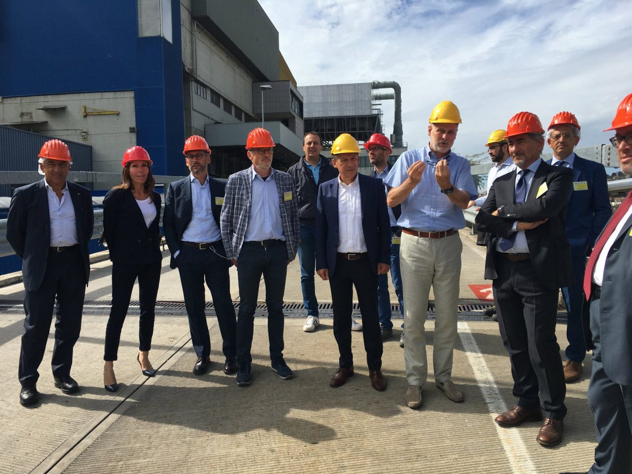L’assessore regionale all’Ambiente Raffaele Cattaneo in visita a Silea