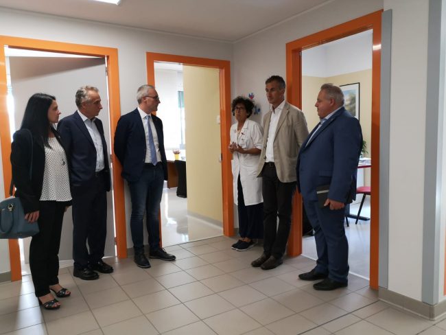 I consiglieri regionali vistano La Nostra Famiglia