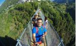 Il selfie è d'obbligo sul Ponte nel Cielo FOTO e VIDEO