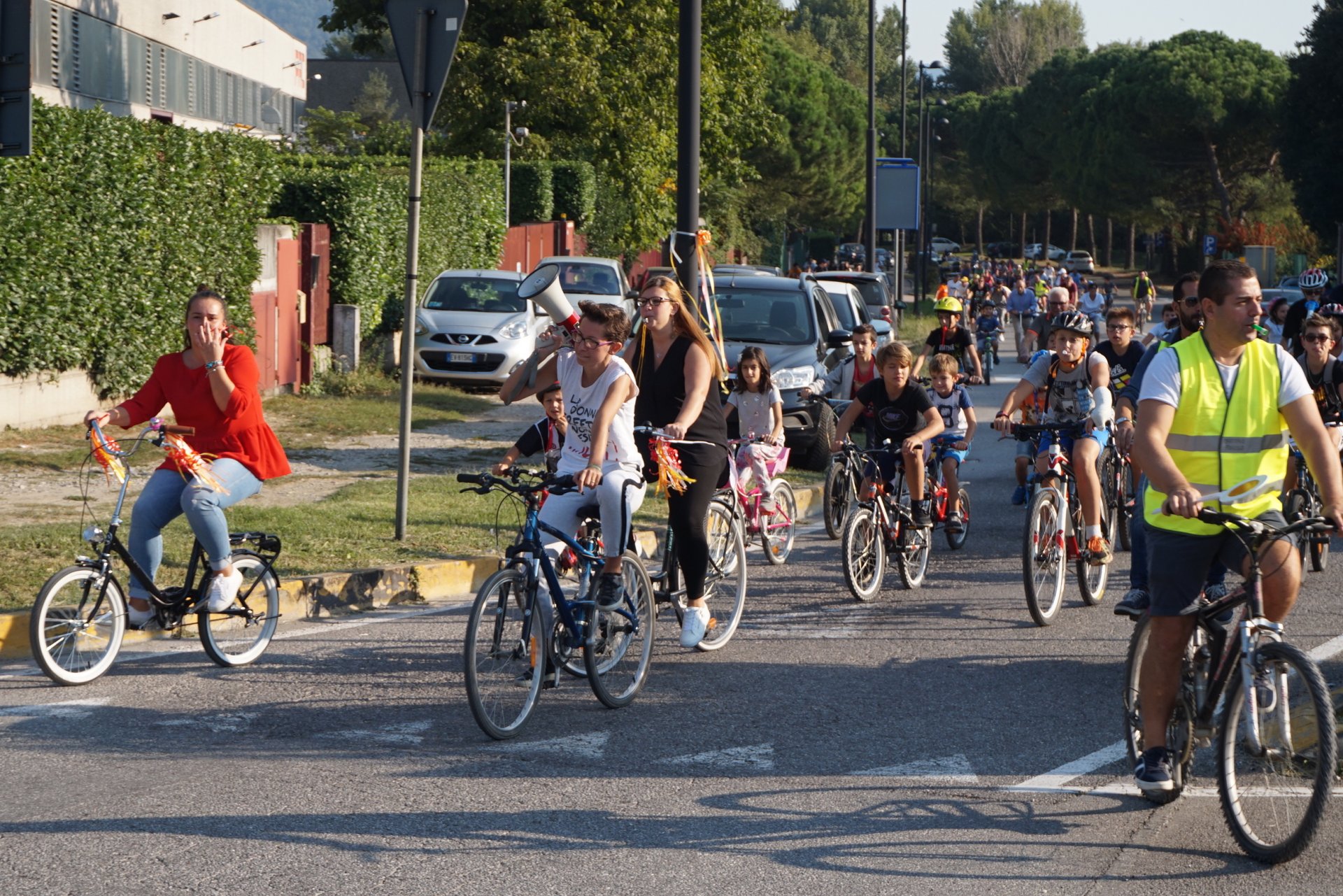 Sfilata in bici