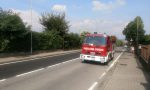 Incendio in un'abitazione, brucia la cappa della cucina FOTO