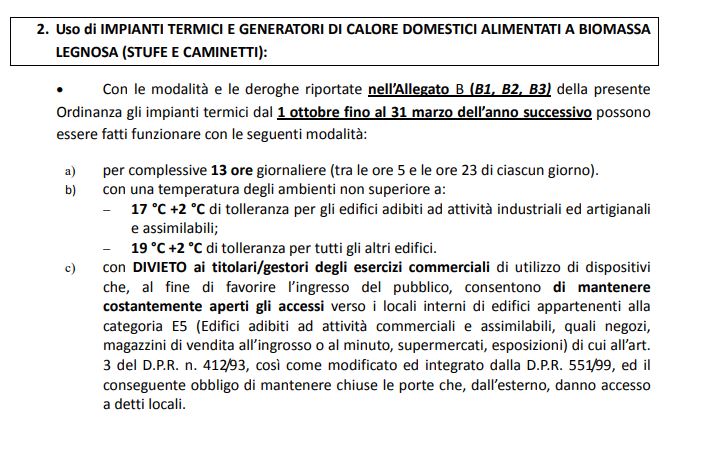 riscaldamento