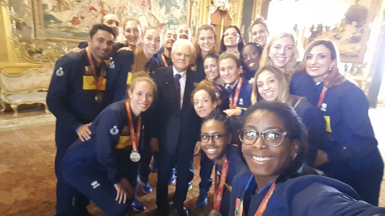 Miriam Sylla e Sylvia Nwakalor: le nostre campionesse azzurre ricevute dal Presidente Mattarella