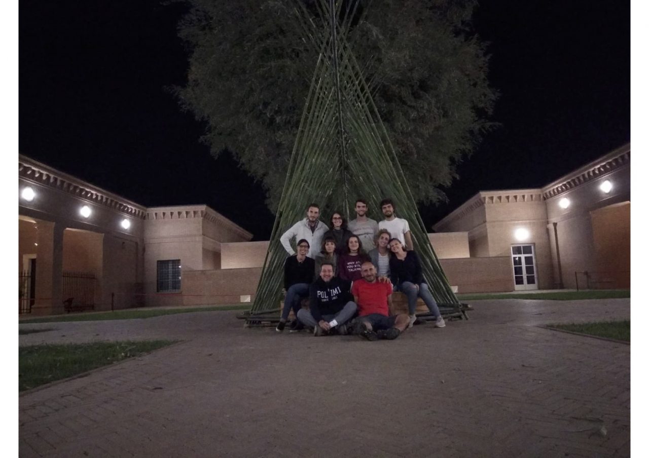 E’ made in Lecco il Padiglione Zero fatto con 800 canne di bamboo