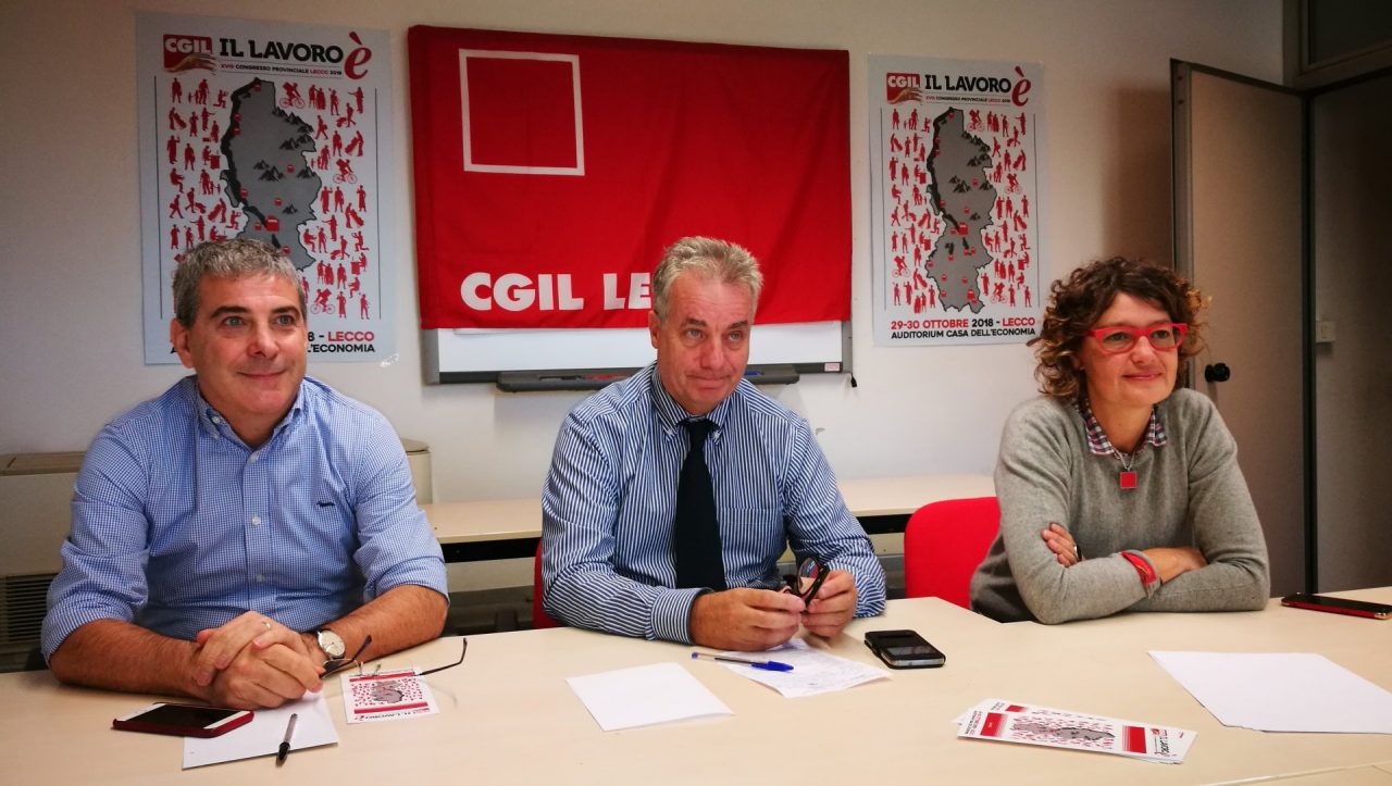 Cgil Lecco, lunedì 29 e martedì 30 il XVIII Congresso