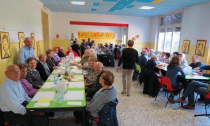 Terza età in festa, pranzo in compagnia a Bulciago